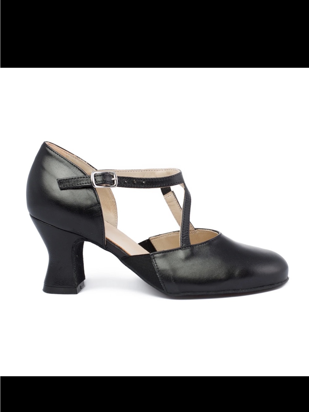 LaDuca Alexis 2.5” Soft Sole Character Heel + Shoe Bag